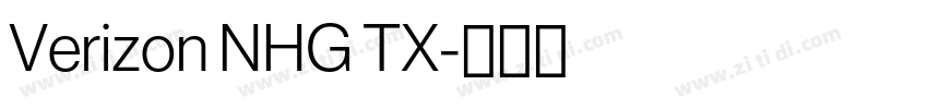 Verizon NHG TX字体转换